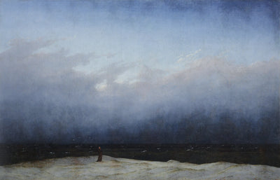 Reproduction du tableau « Le Moine au bord de la mer - Caspar David Friedrich » par Alpha Reproduction en peinture à l’huile