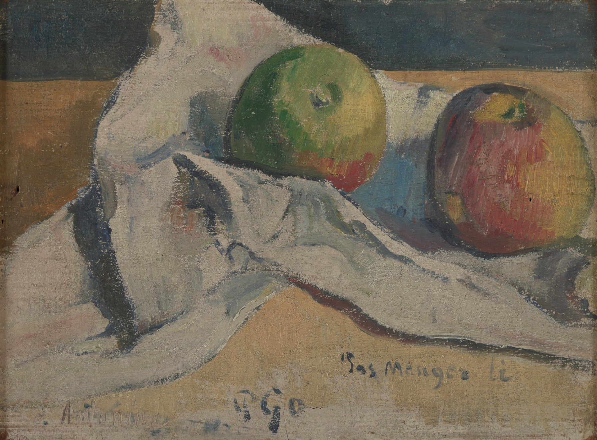 Reproduction du tableau « Nature morte aux pommes - Paul Gauguin » par Alpha Reproduction en peinture à l’huile