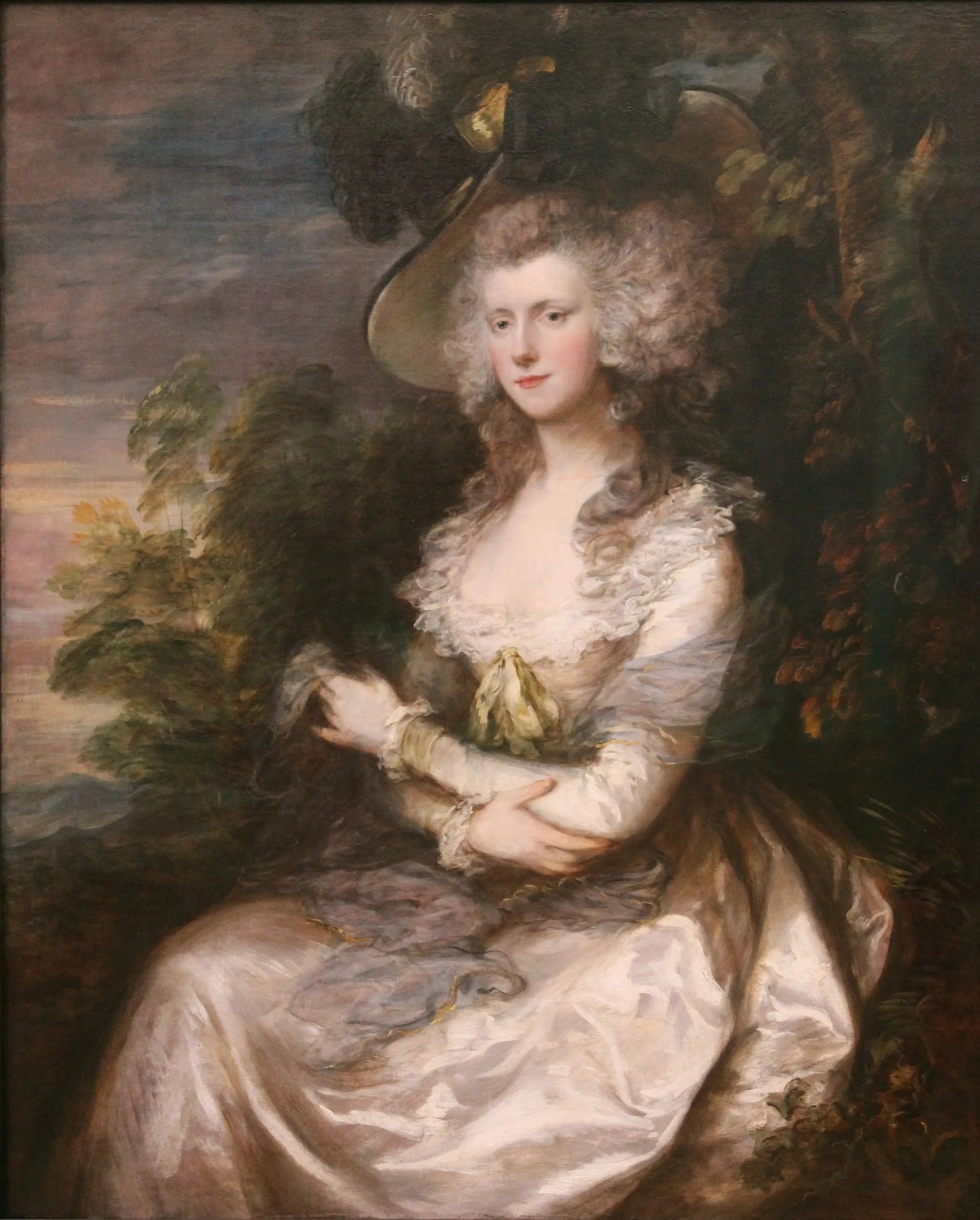 Portrait de Mme Thomas Hibbert - Thomas Gainsborough - Alpha Reproduction