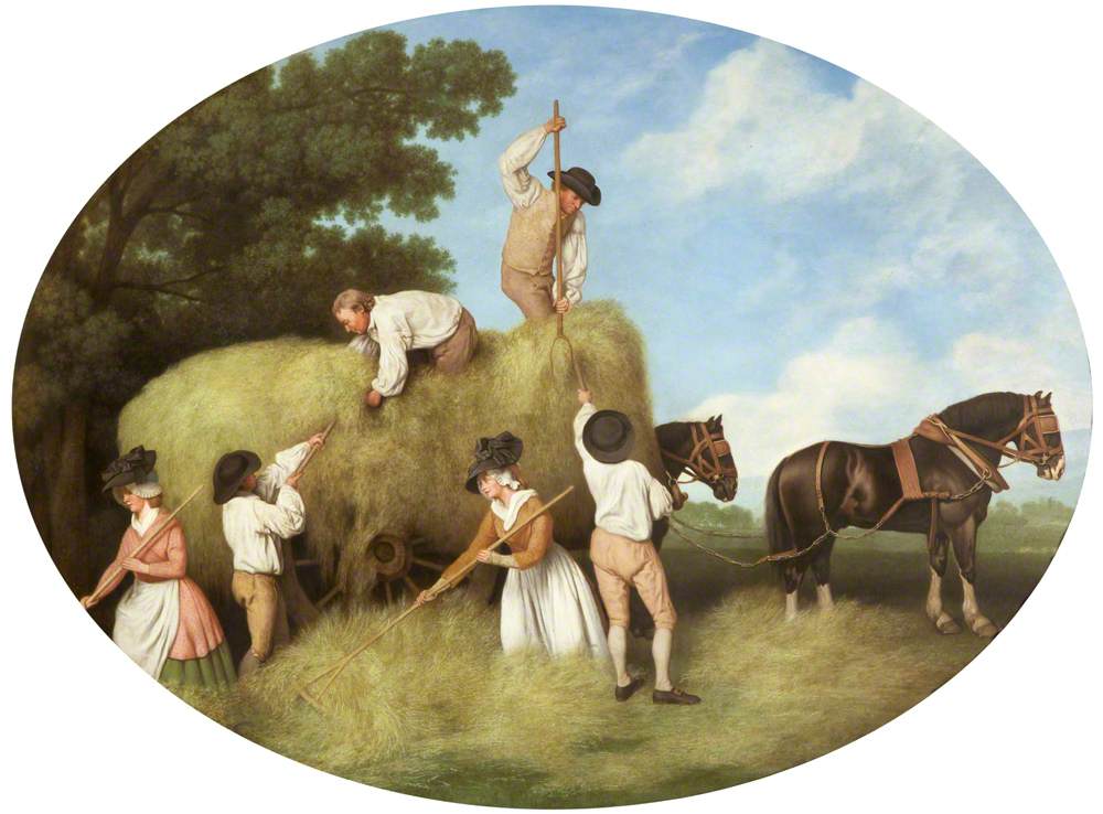 Transport de foin - George Stubbs