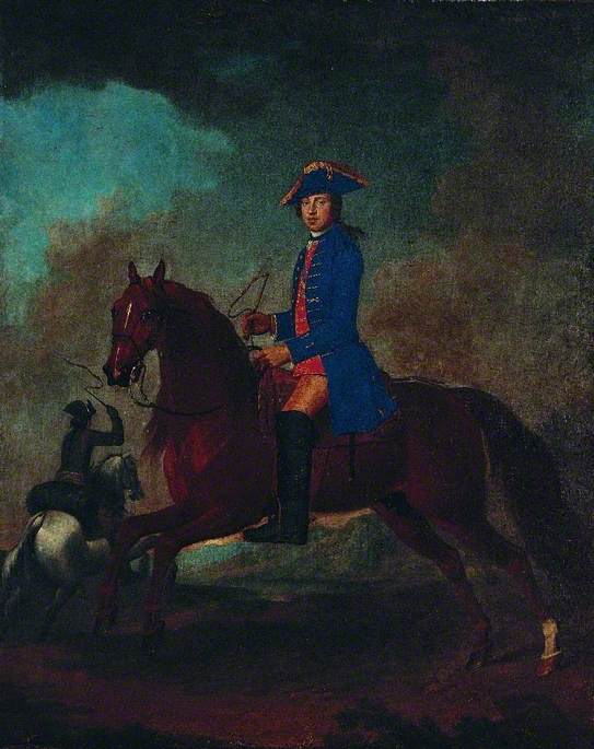 M. Dawson de Retford avec son serviteur - George Stubbs