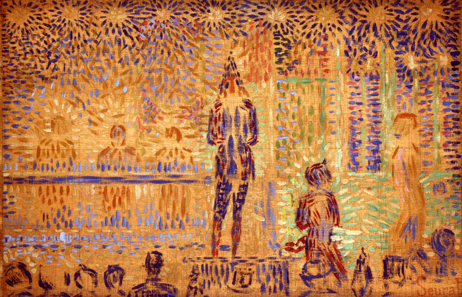 Étude pour « Parade de cirque » - Georges Seurat