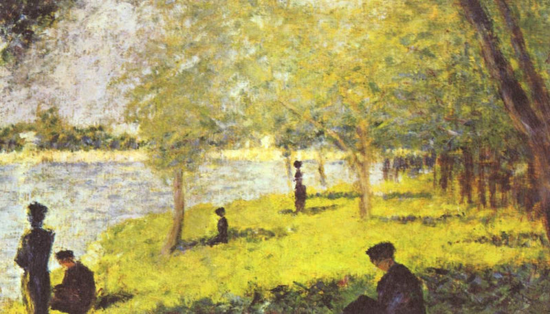 Étude pour « Un dimanche à la Grande Jatte » — Metropolitan Museum - Georges Seurat