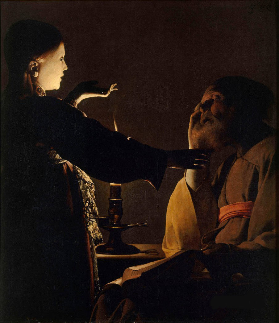 L'Apparition de l'ange à Joseph - Georges de La Tour