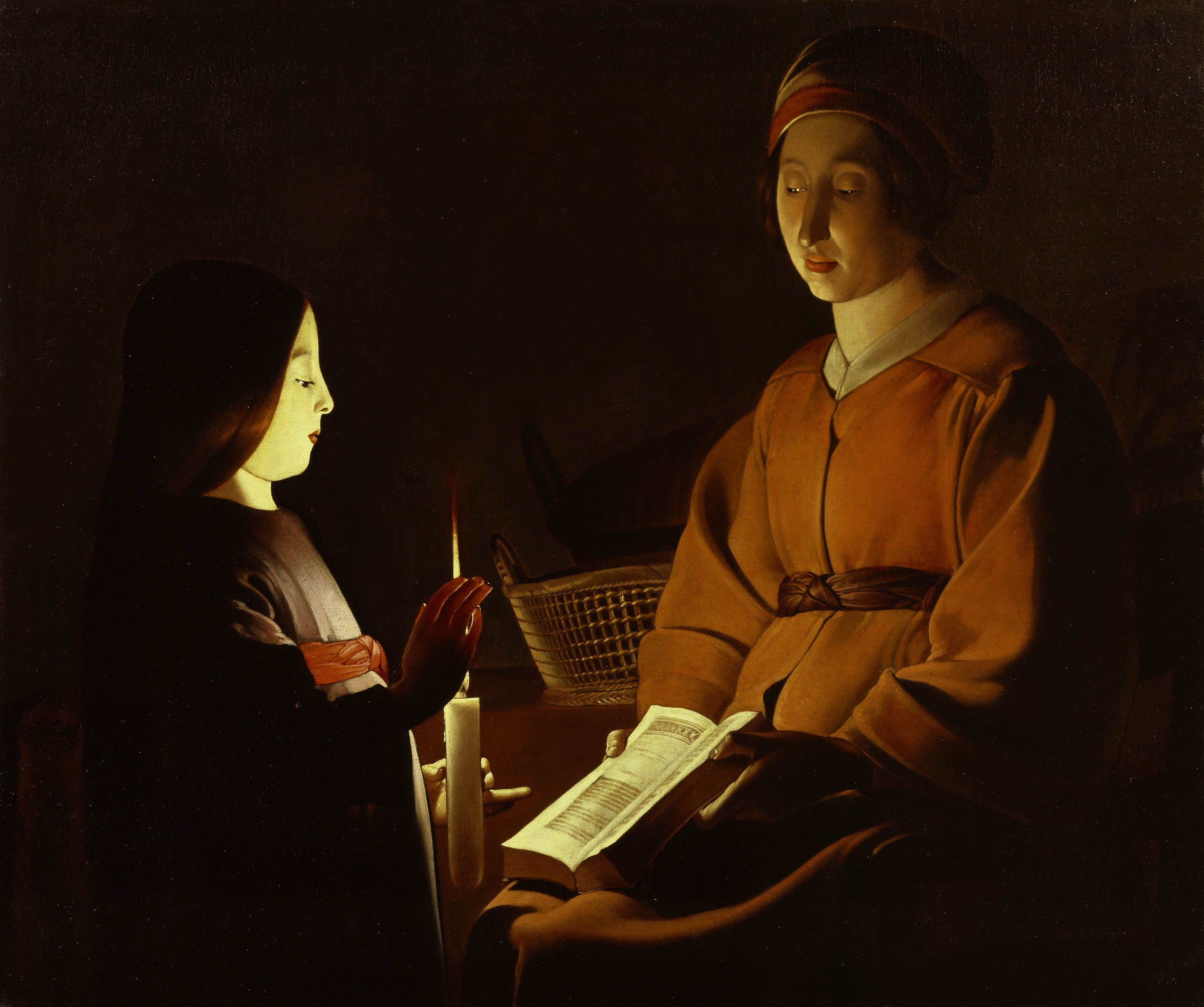 L'Éducation de la Vierge - Georges de La Tour