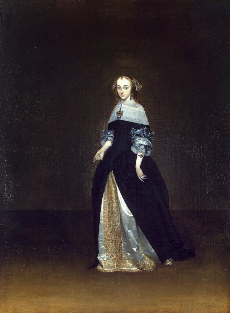 Portrait de Catarina van Leunink - Gerard ter Borch