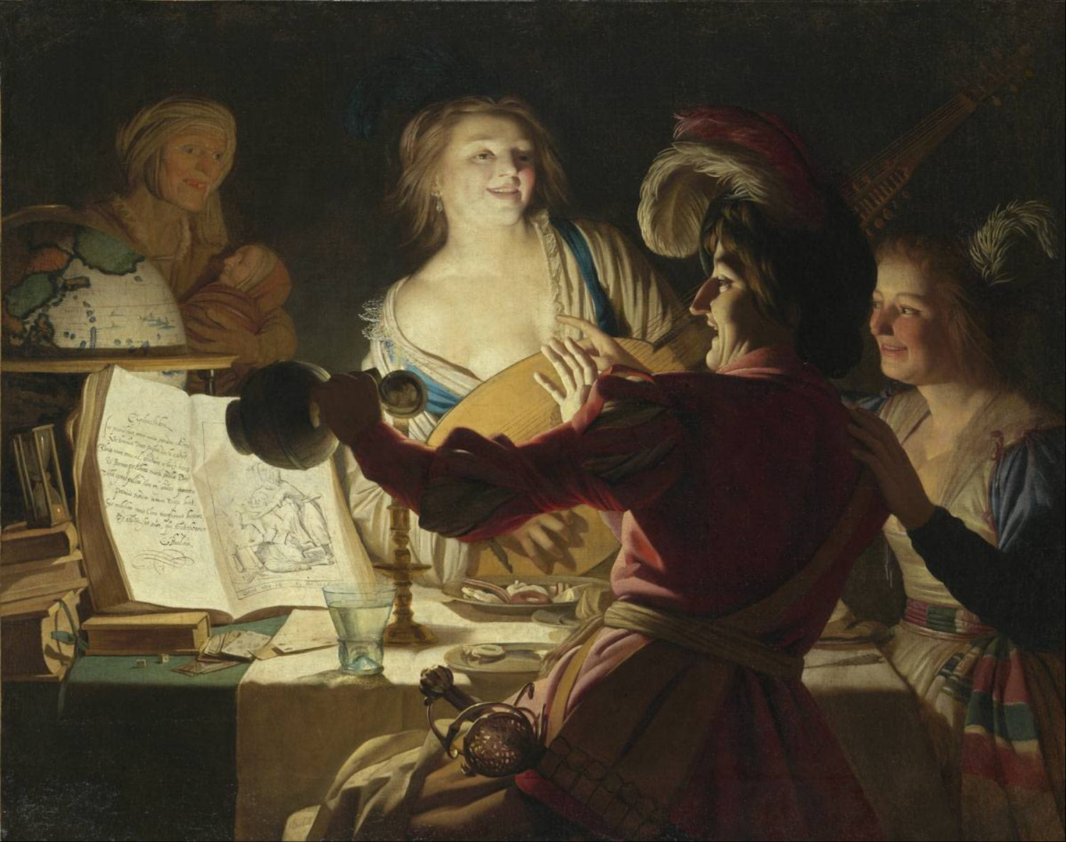 Joyeuse Compagnie - Gerrit van Honthorst