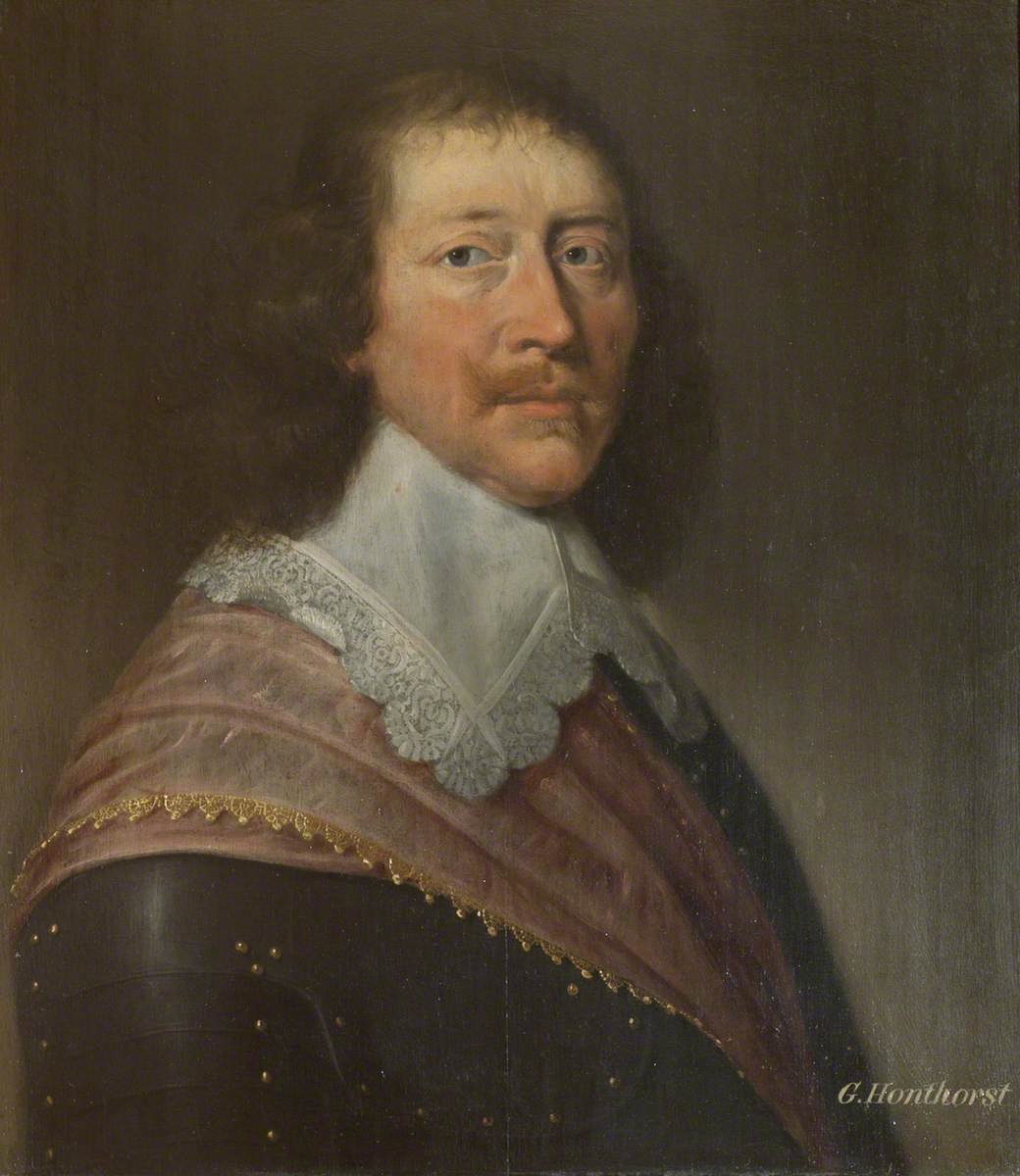 Un officier inconnu - Gerrit van Honthorst