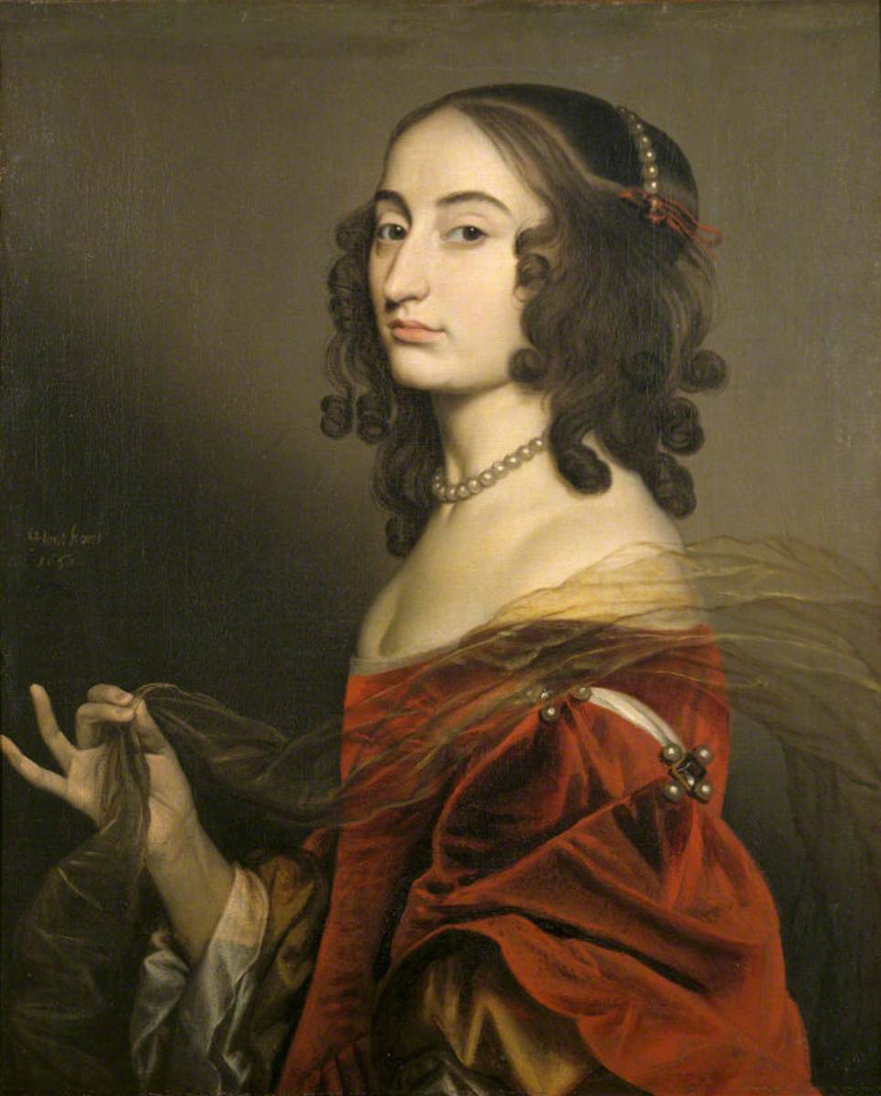 Princesse Louise Hollandine, princesse palatine, abbesse de Maubuisson, Pontoise (1622–1709) - Gerrit van Honthorst