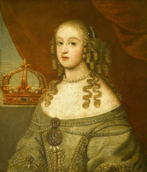 Portrait d'une dame (il s'agirait de la princesse Mary, 1631-1660, princesse d'Orange, fille de Charles Ier) - Gerrit van Honthorst