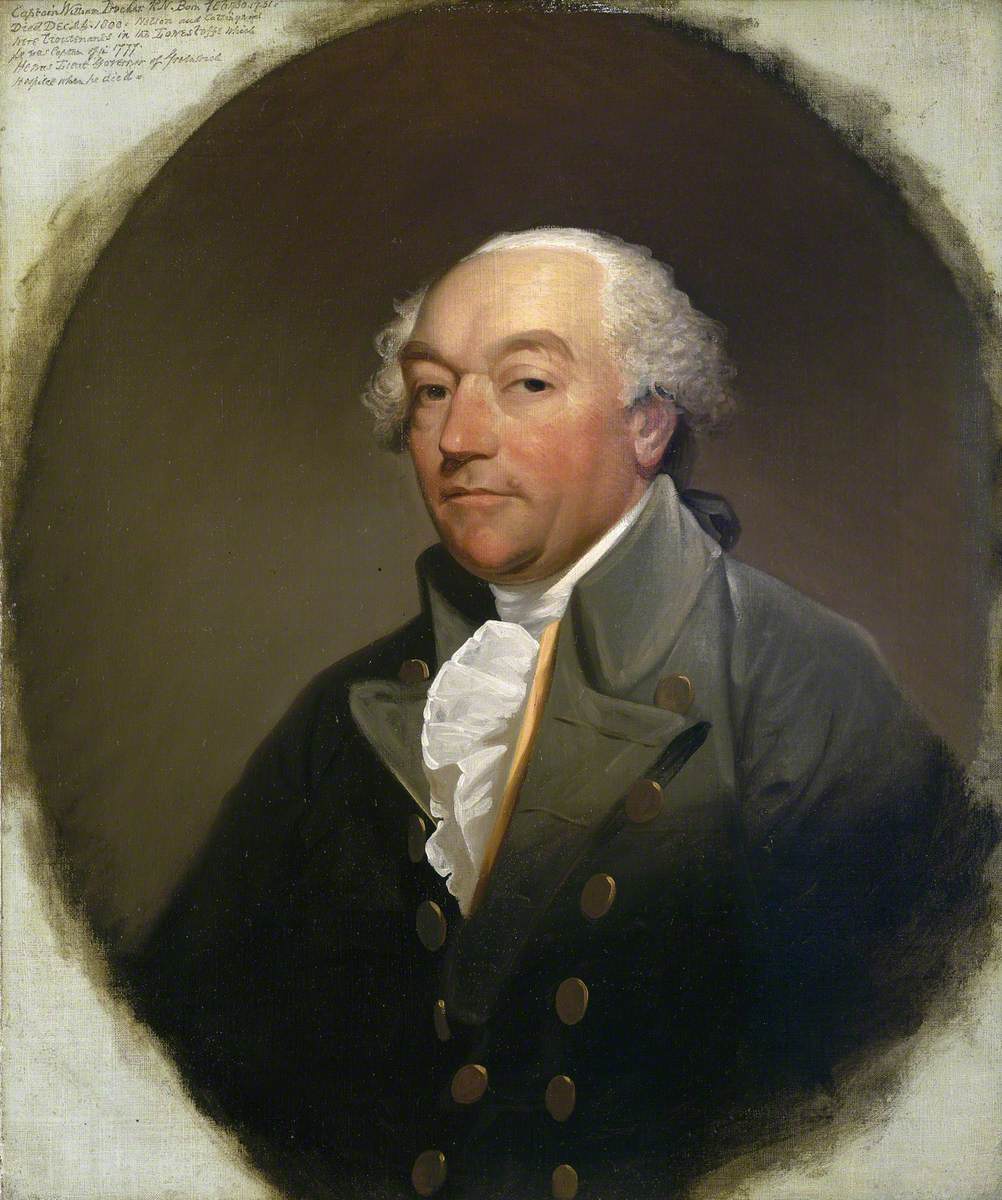 Capitaine William Locker, 1731-1800 - Gilbert Stuart