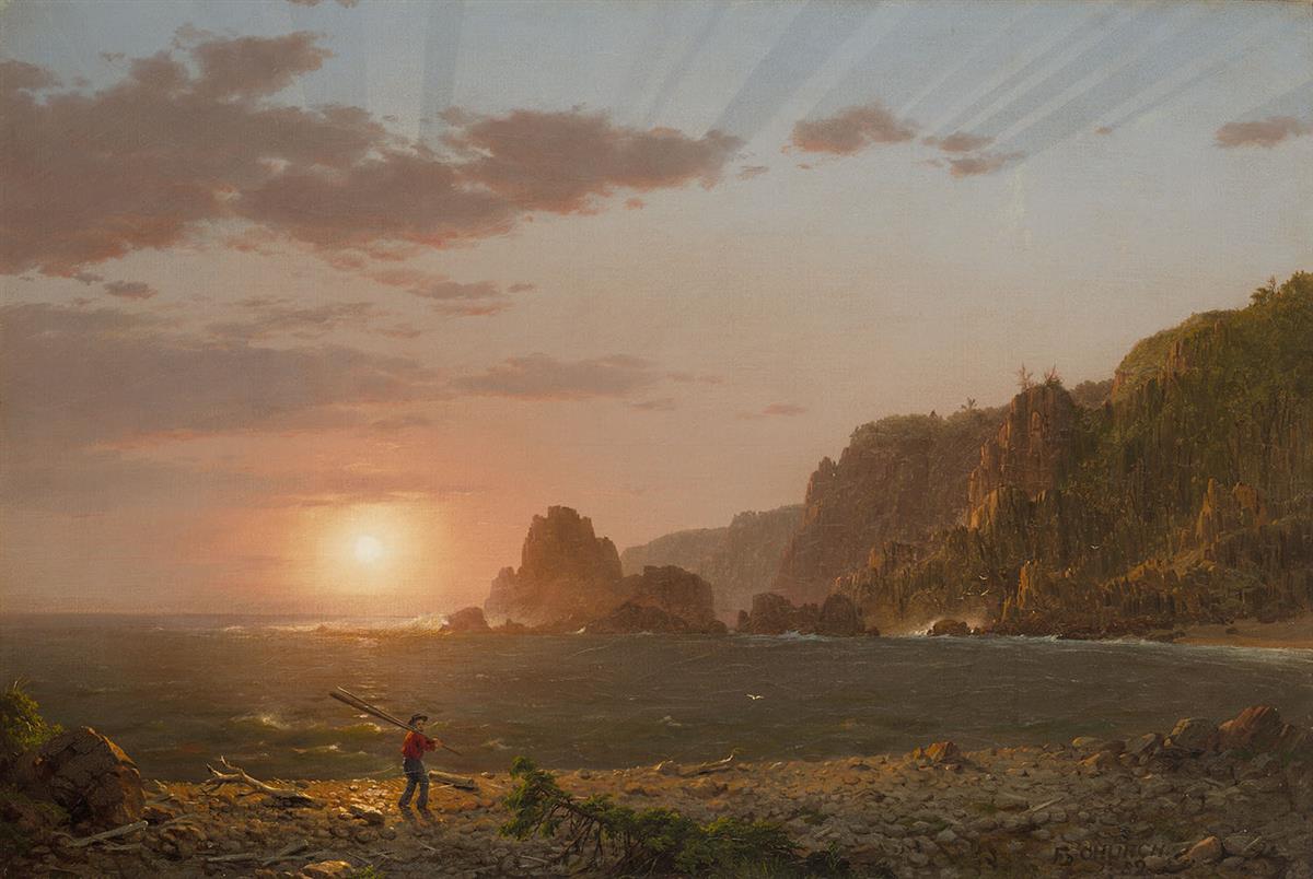 Grand Manan, baie de Fundy - Frederic Edwin Church