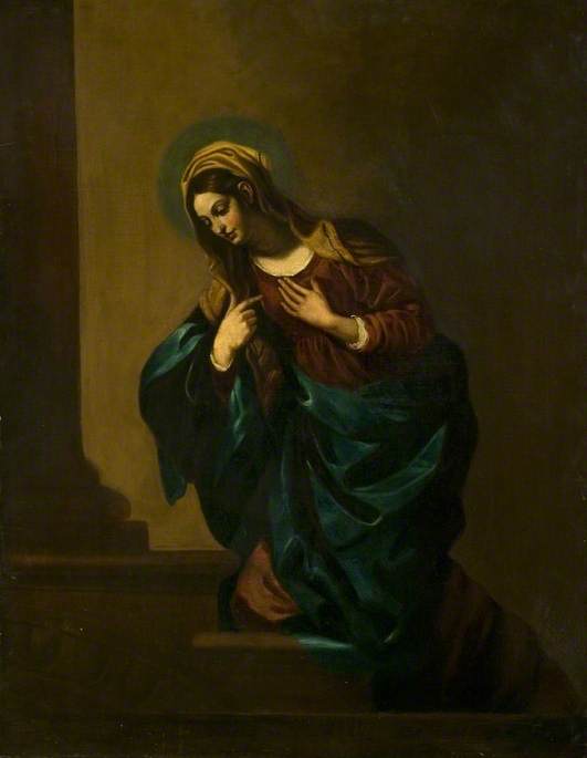 La Vierge Annonciatrice - Guercino