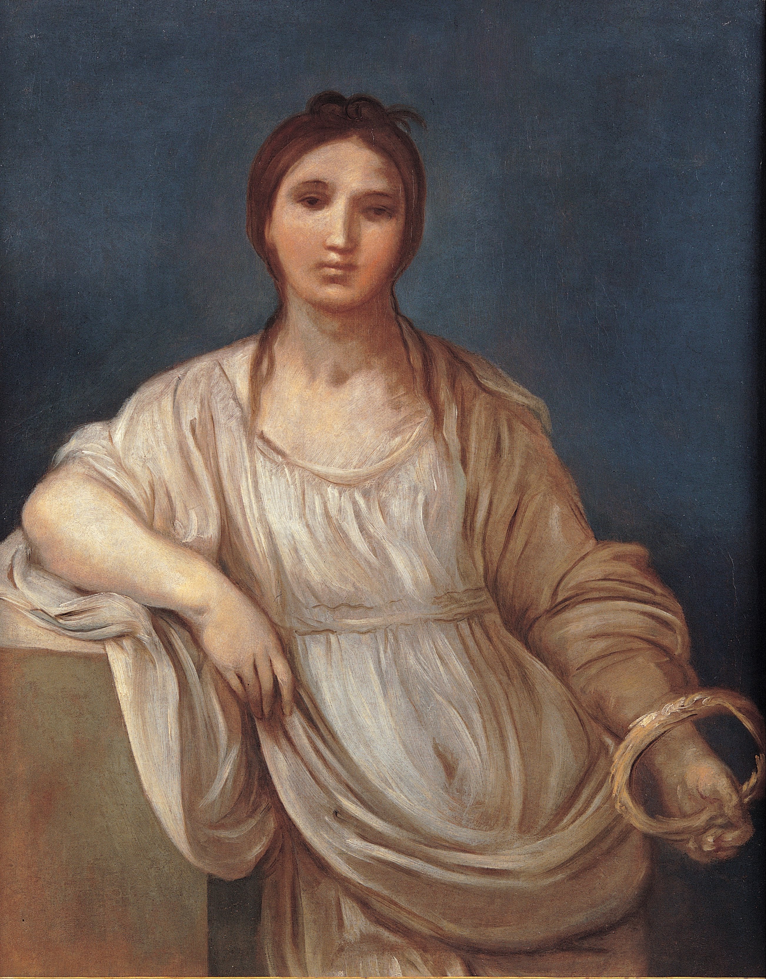 Portrait de fille avec une couronne - Guido Reni