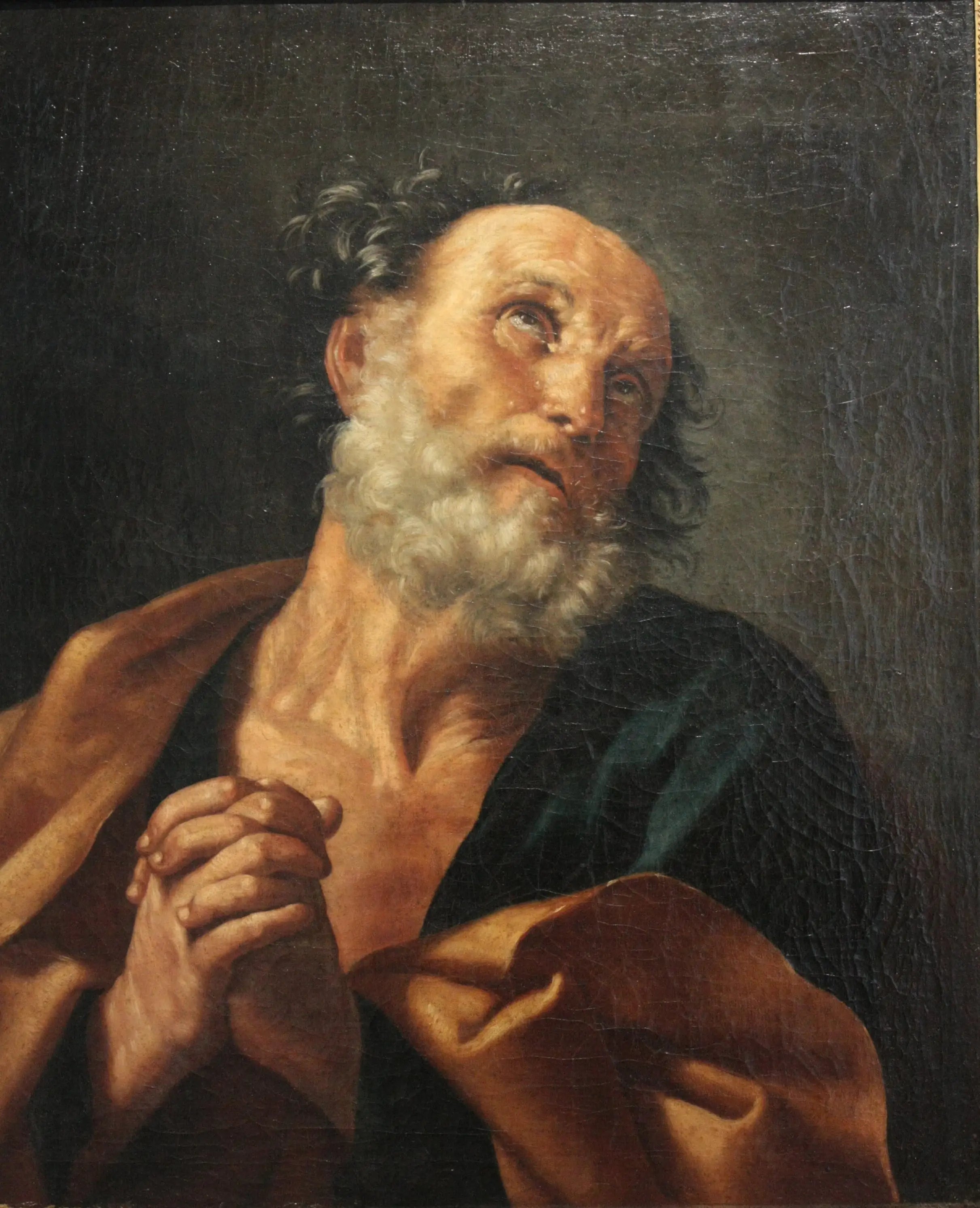 Saint Pierre pleurant fils reniement - Guido Reni - Alpha Reproduction