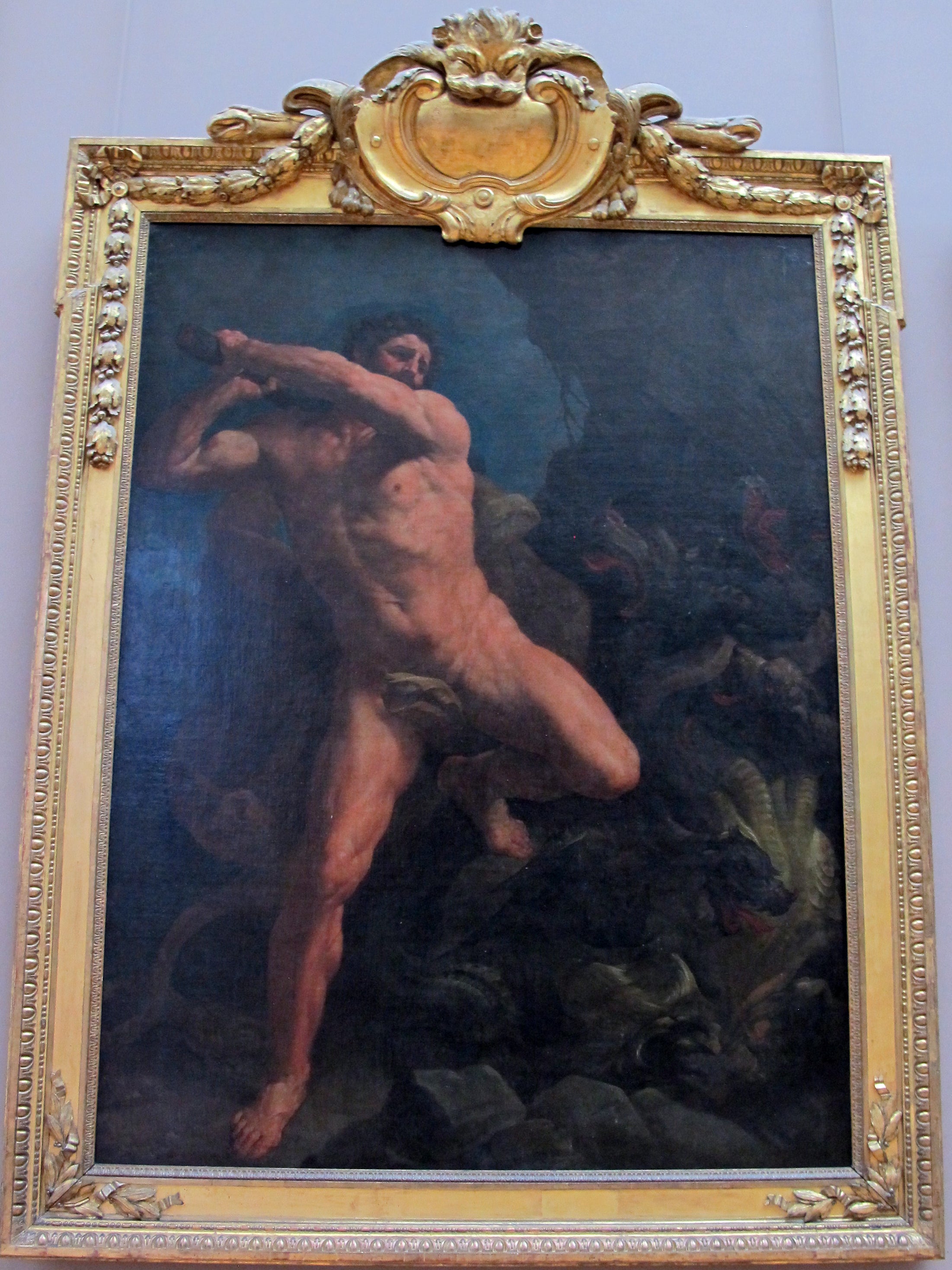 Hercule terrassant l'Hydre de Lerne - Guido Reni