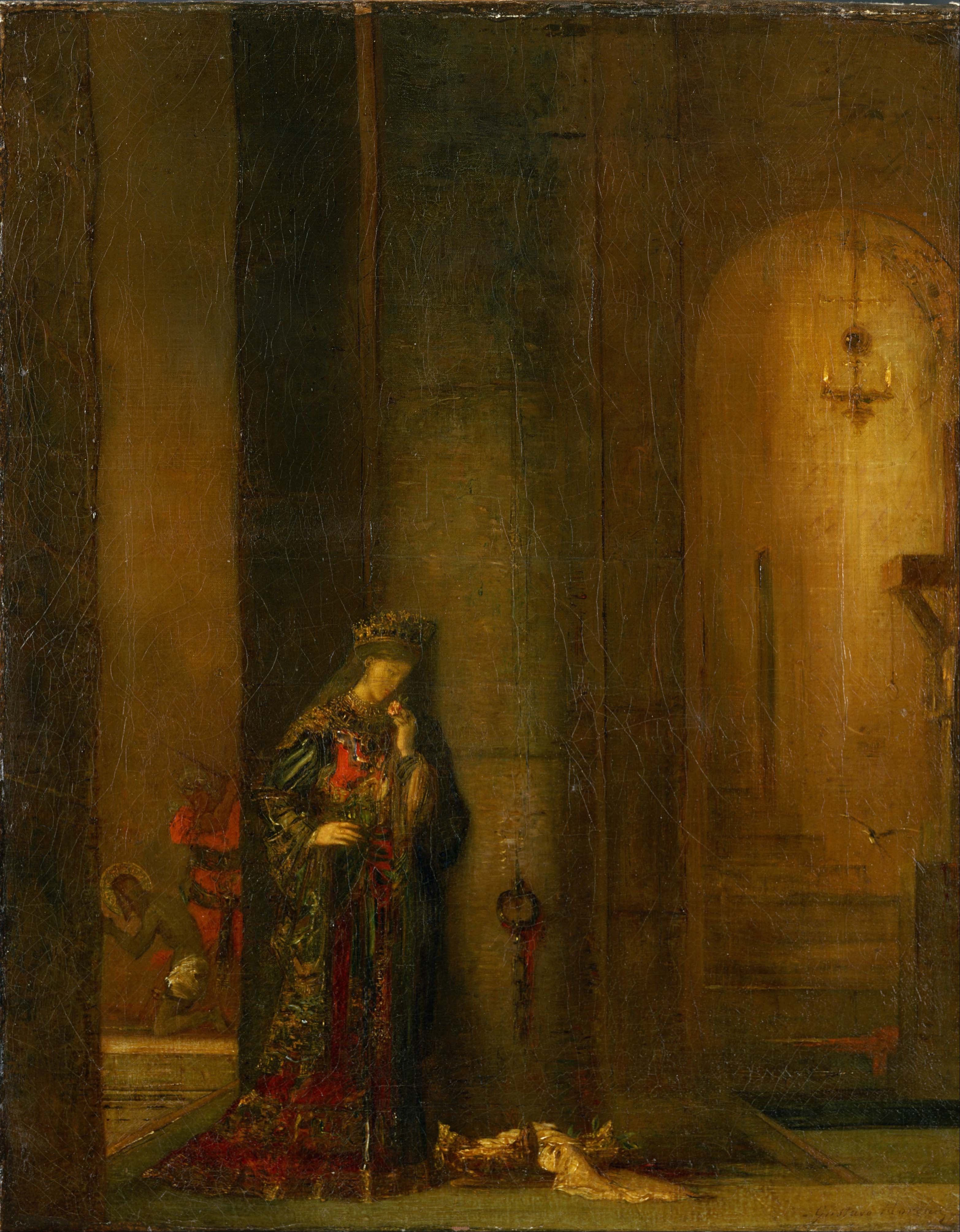 Salomé à la prison - Gustave Moreau