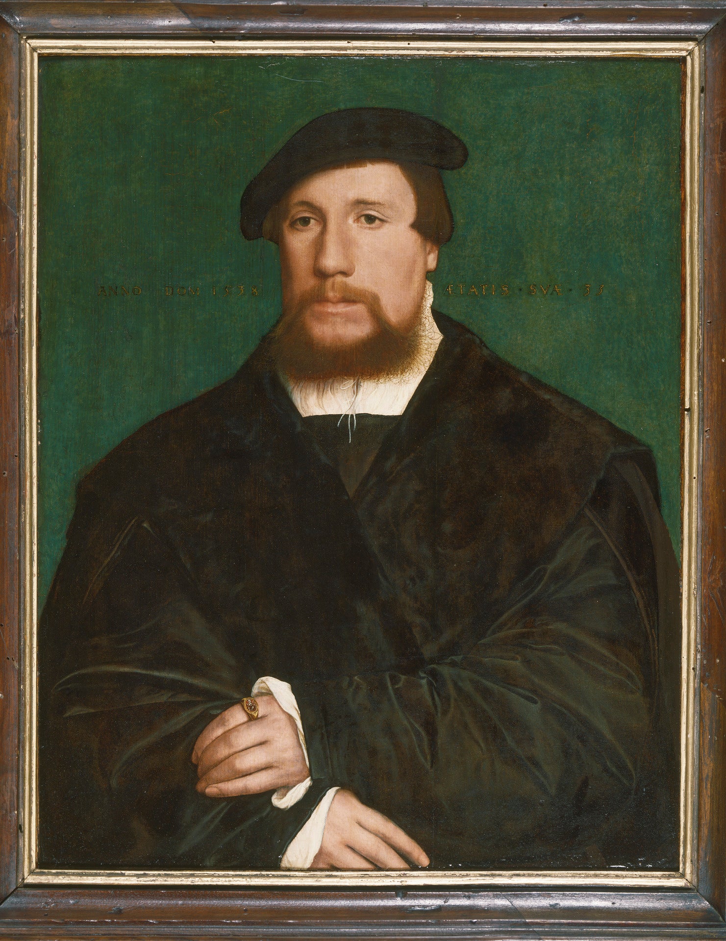 Portrait of a Hanseatic Merchant - Hans Holbein le Jeune