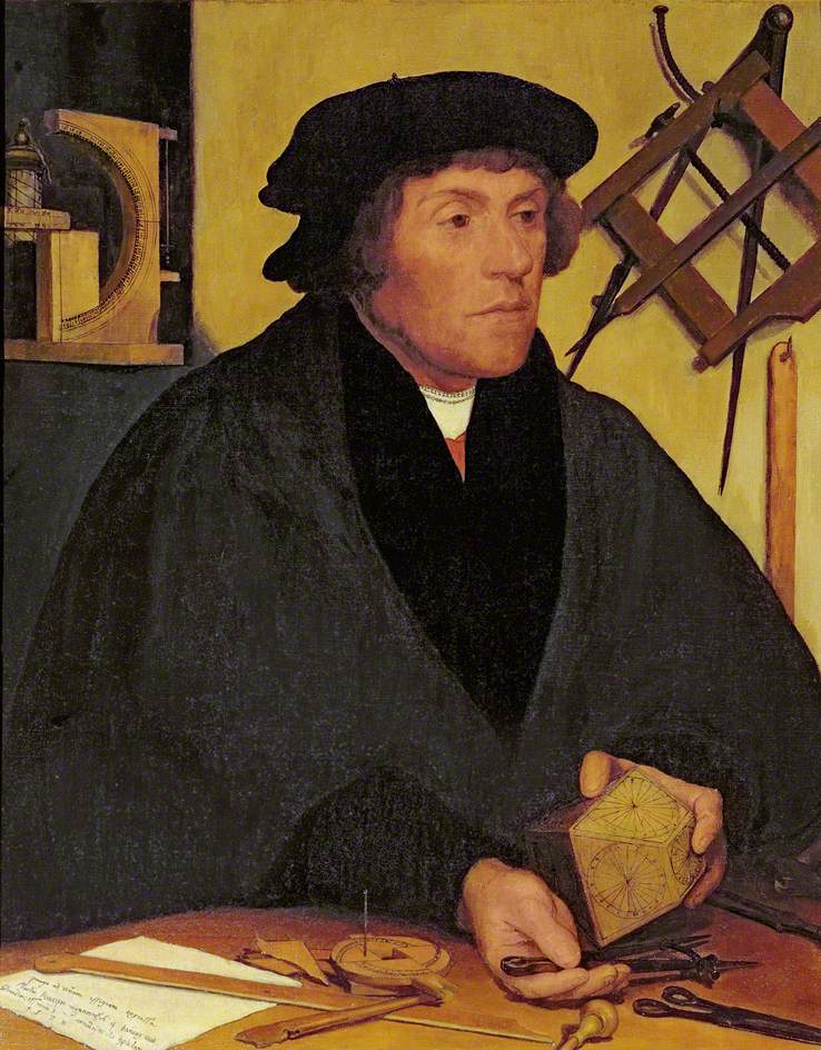 Nicholas Kratzer (1487–c.1550), Fellow of Corpus Christi College, Oxford and Later Astronomer Royal to Henry VIII - Hans Holbein le Jeune
