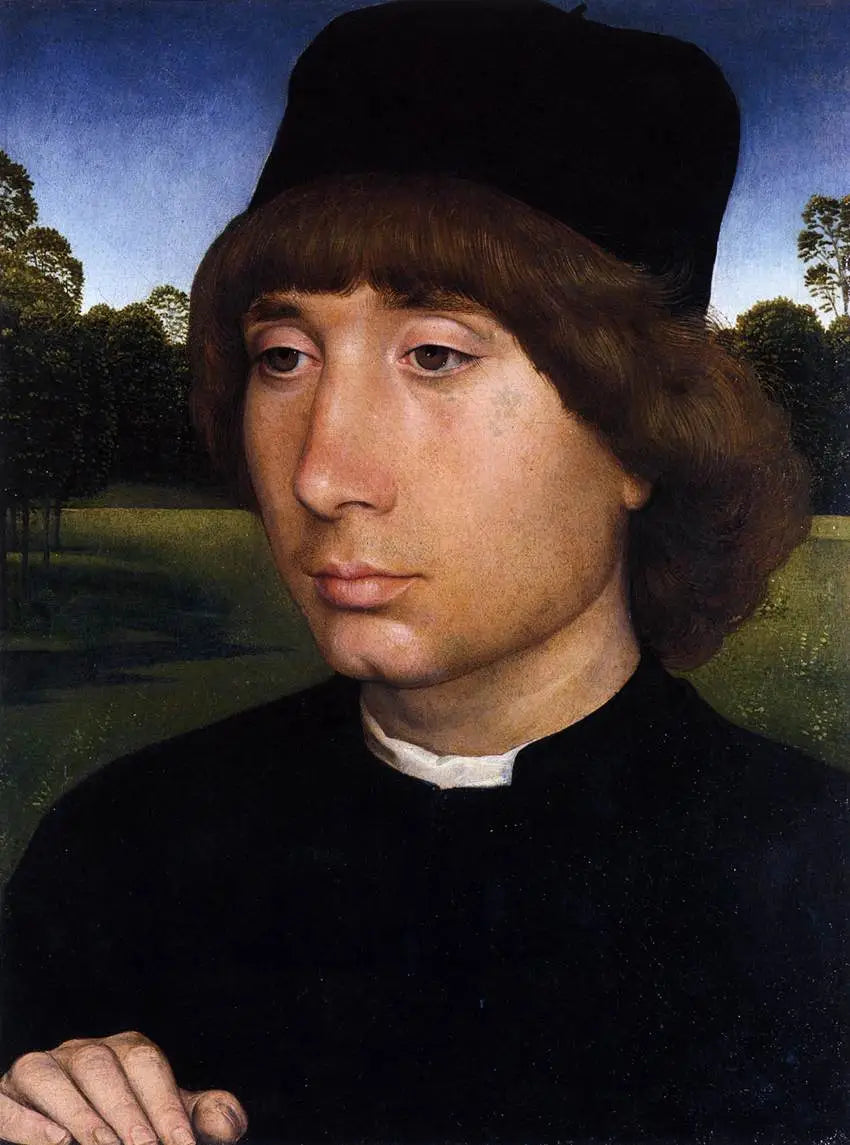 Portrait d’un jeune homme - Hans Memling - Alpha Reproduction