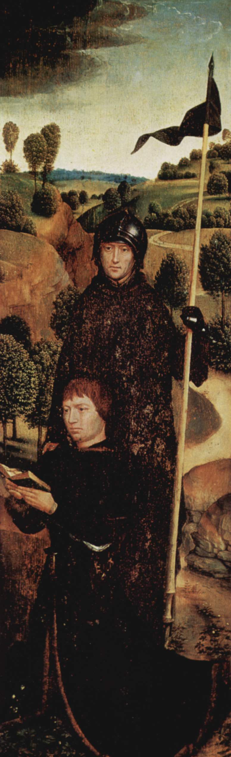 Triptyque de Jan Crabbe. Aile droite - Hans Memling