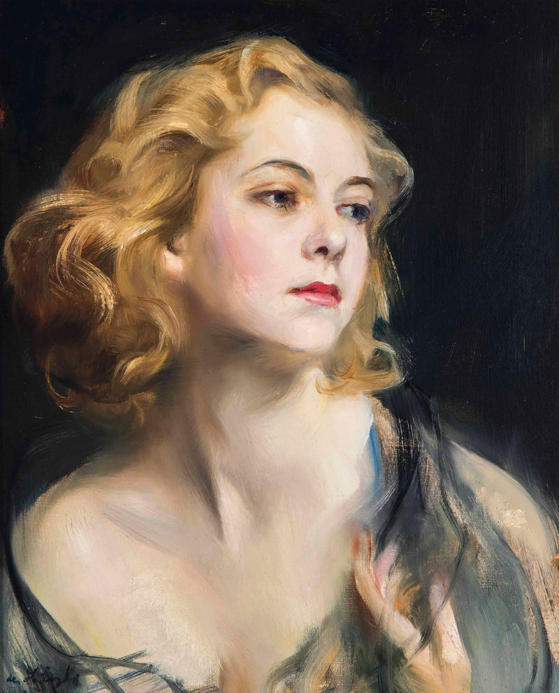 Portrait d'Helen Beatrice Myfanwy Hughes - Philip de László