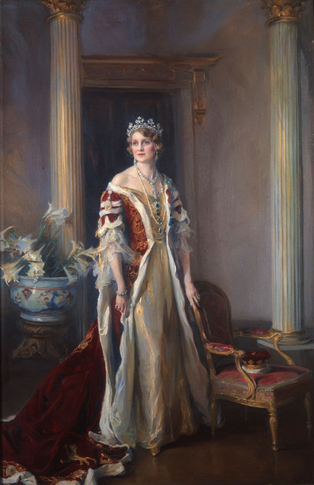 Portrait de Lady Helen Percy, duchesse douairière de Northumberland - Philip de László