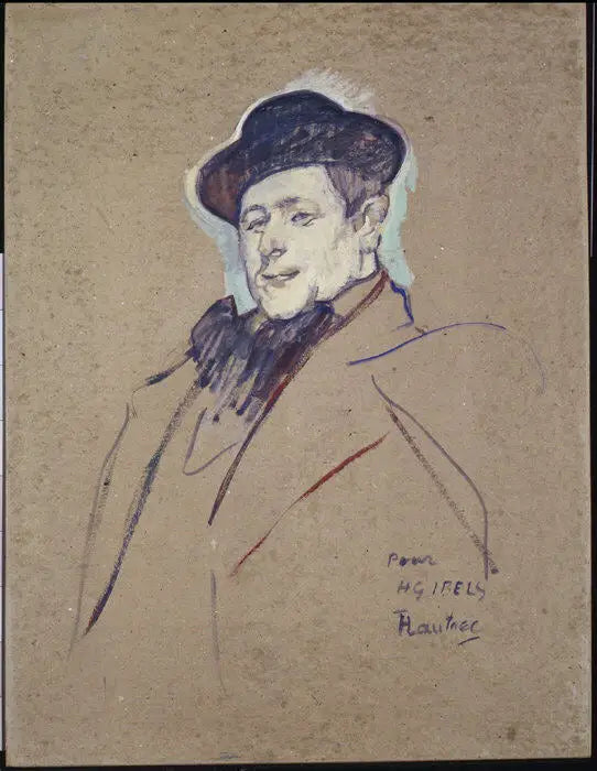 Reproduction du tableau « Henri-Gabriel Ibels (1867–1936) - Henri de Toulouse-Lautrec » par Alpha Reproduction en peinture à l’huile