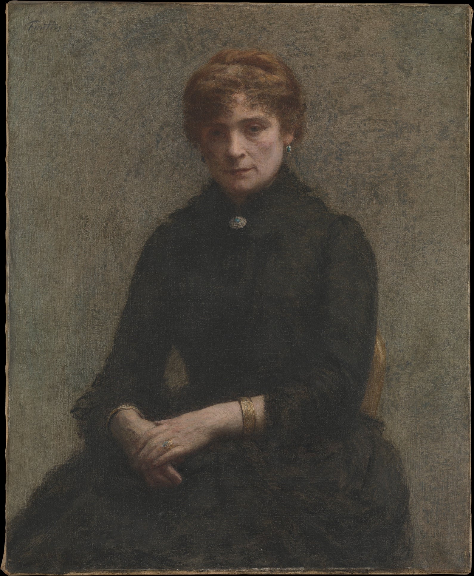 Portrait de femme - Henri Fantin-Latour