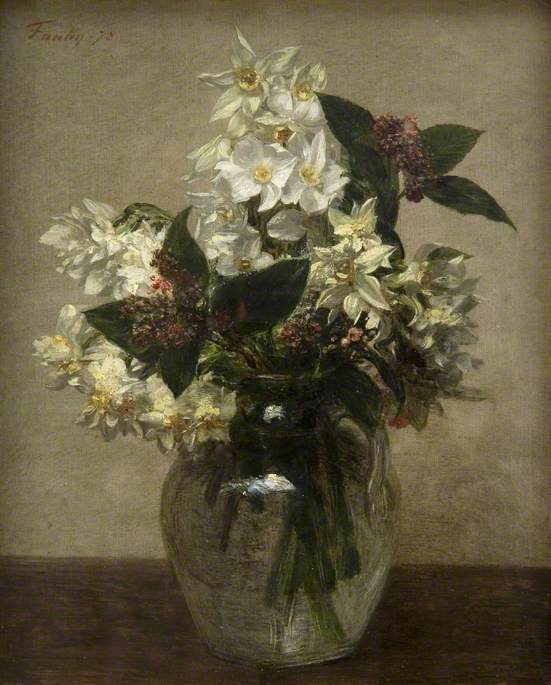 Fleurs de printemps - Henri Fantin-Latour