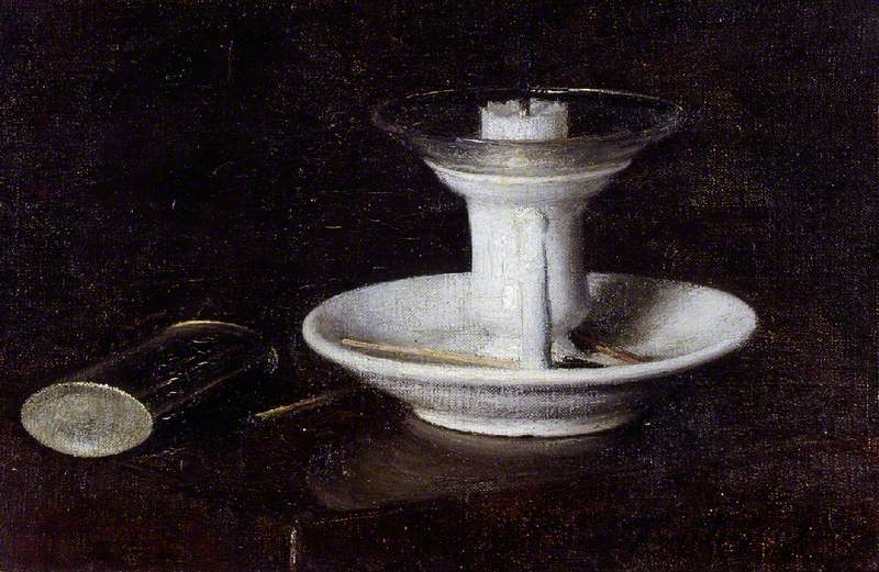 Chandelier blanc - Henri Fantin-Latour