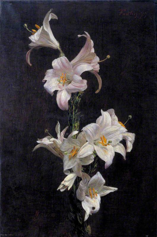 Lys blancs - Henri Fantin-Latour