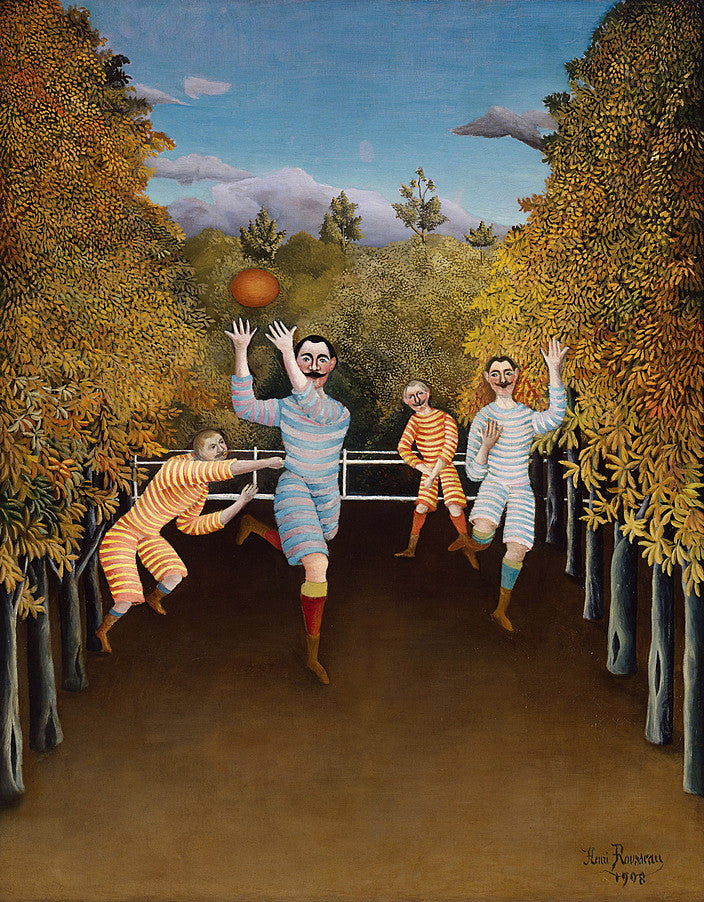 Les joueurs de football - Henri Rousseau