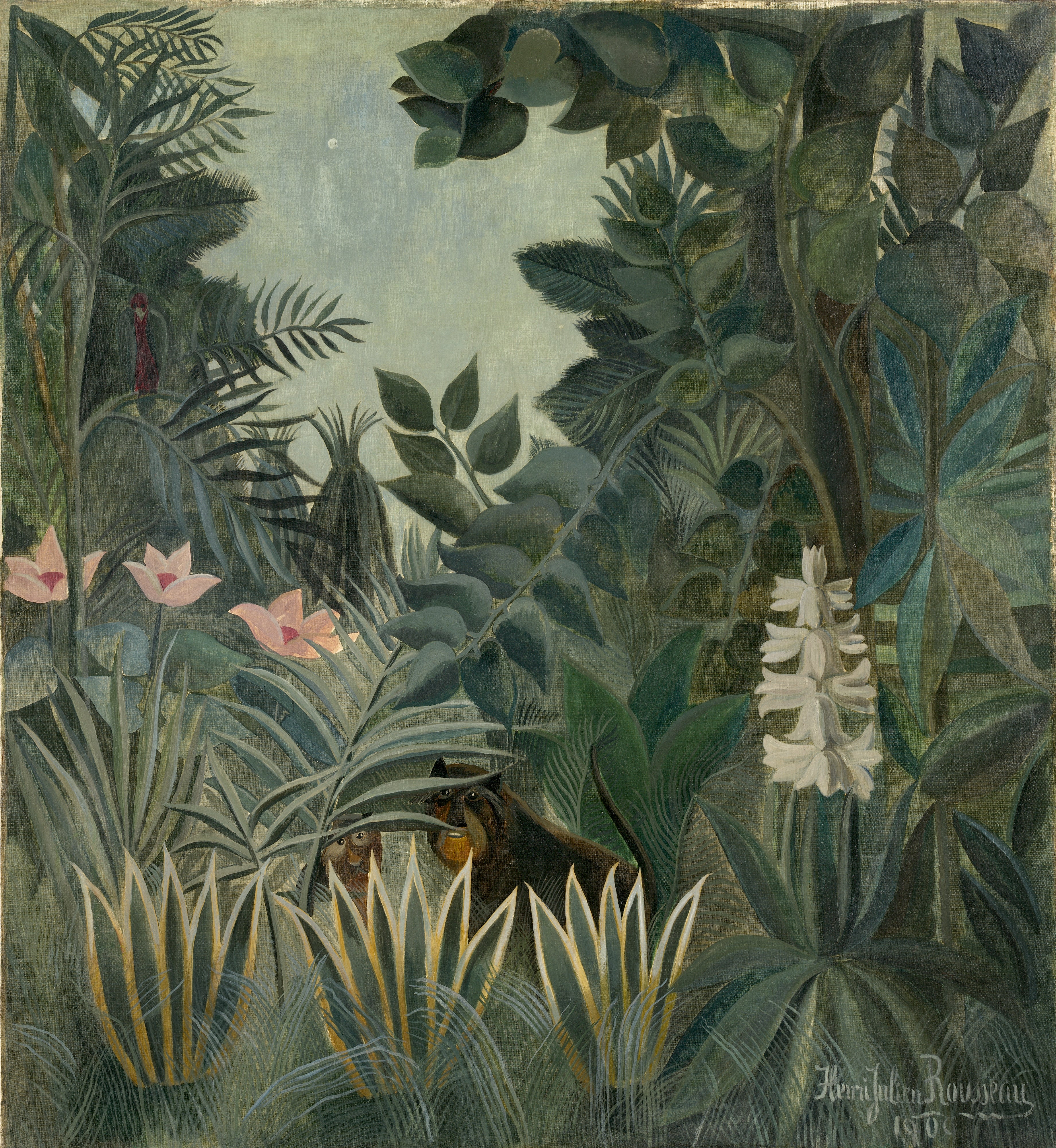 La Jungle équatoriale - Henri Rousseau