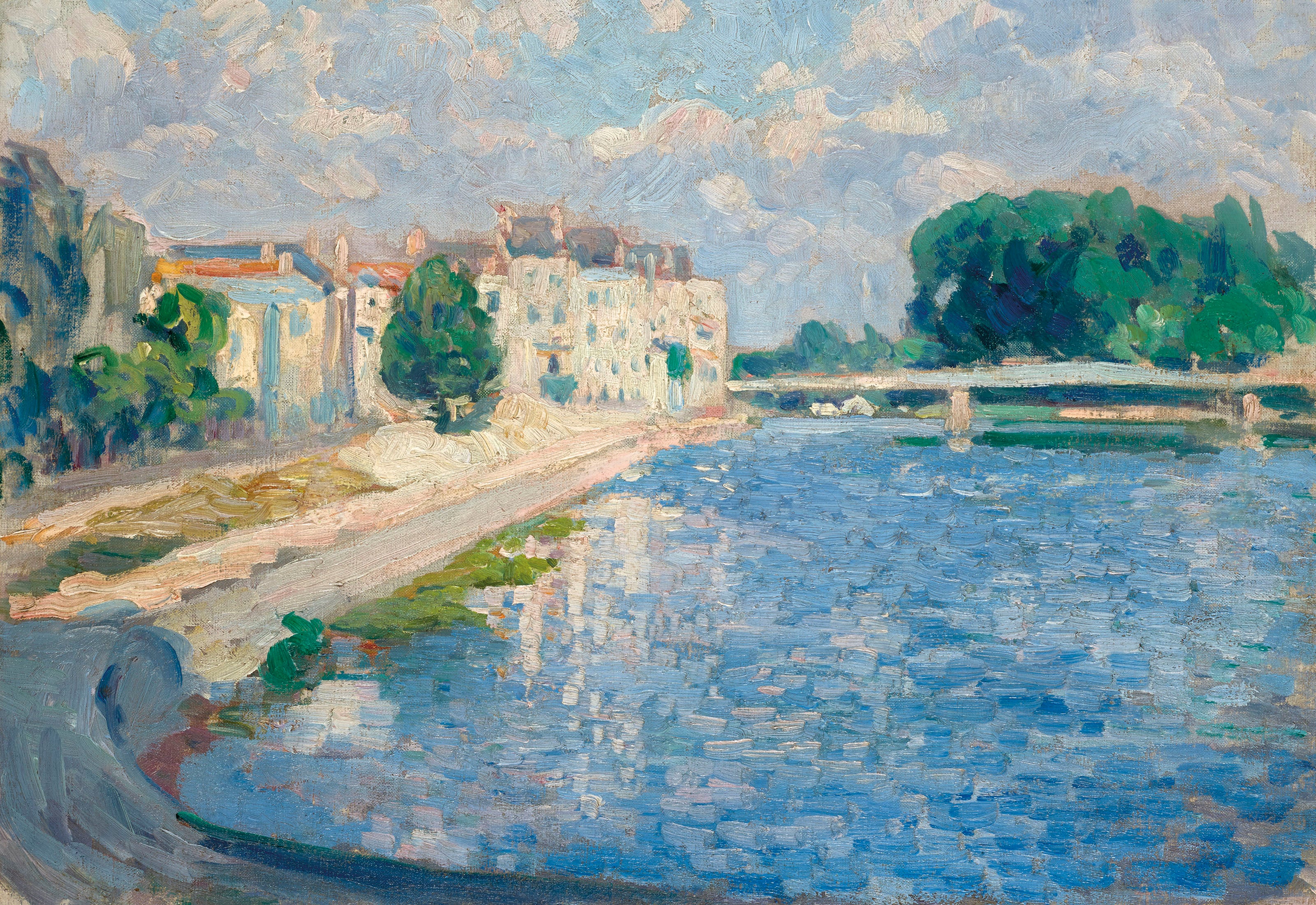 La Marne à Lagny - Henri Lebasque
