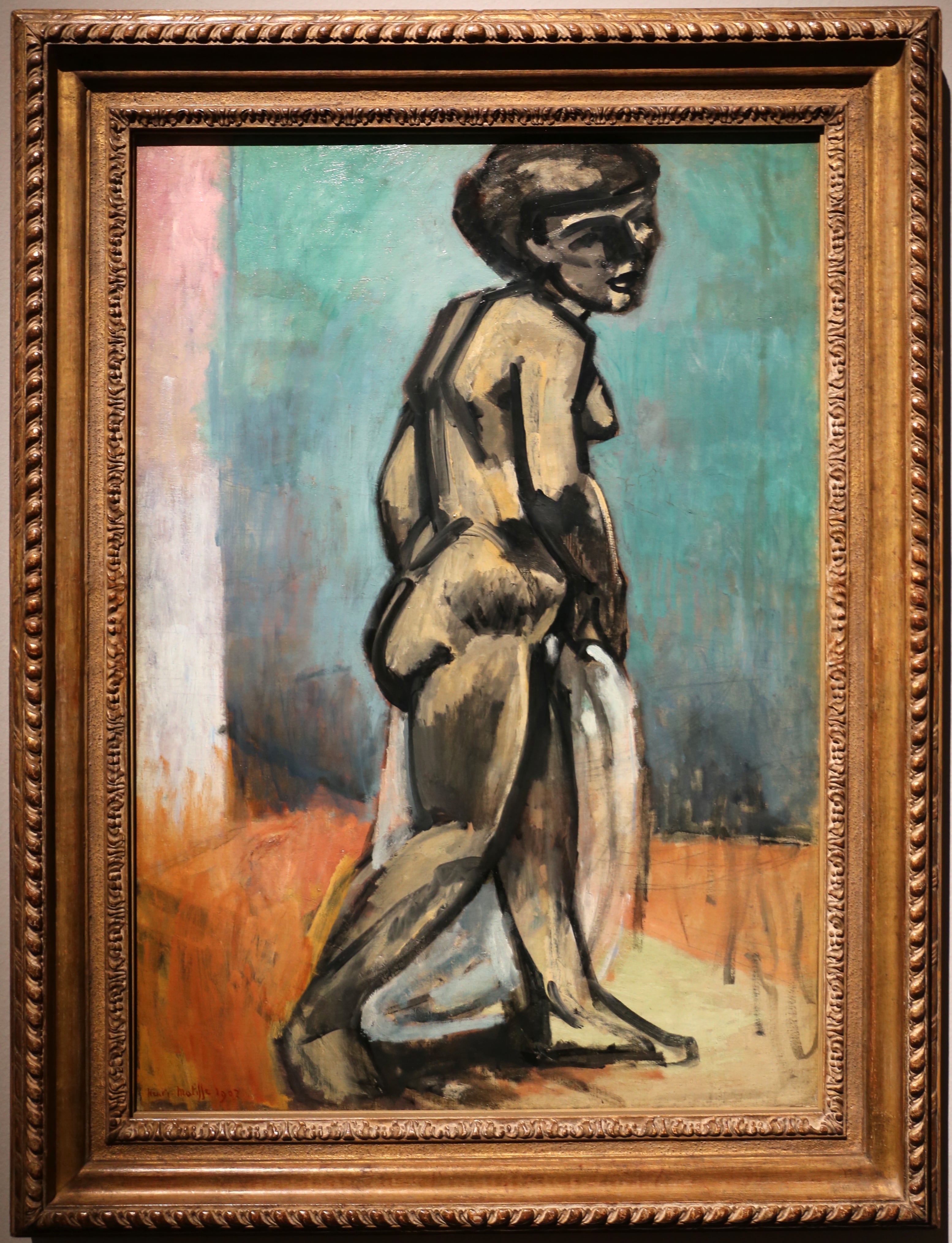 Reproduction du tableau « Nu debout - Henri Matisse » par Alpha Reproduction en peinture à l’huile