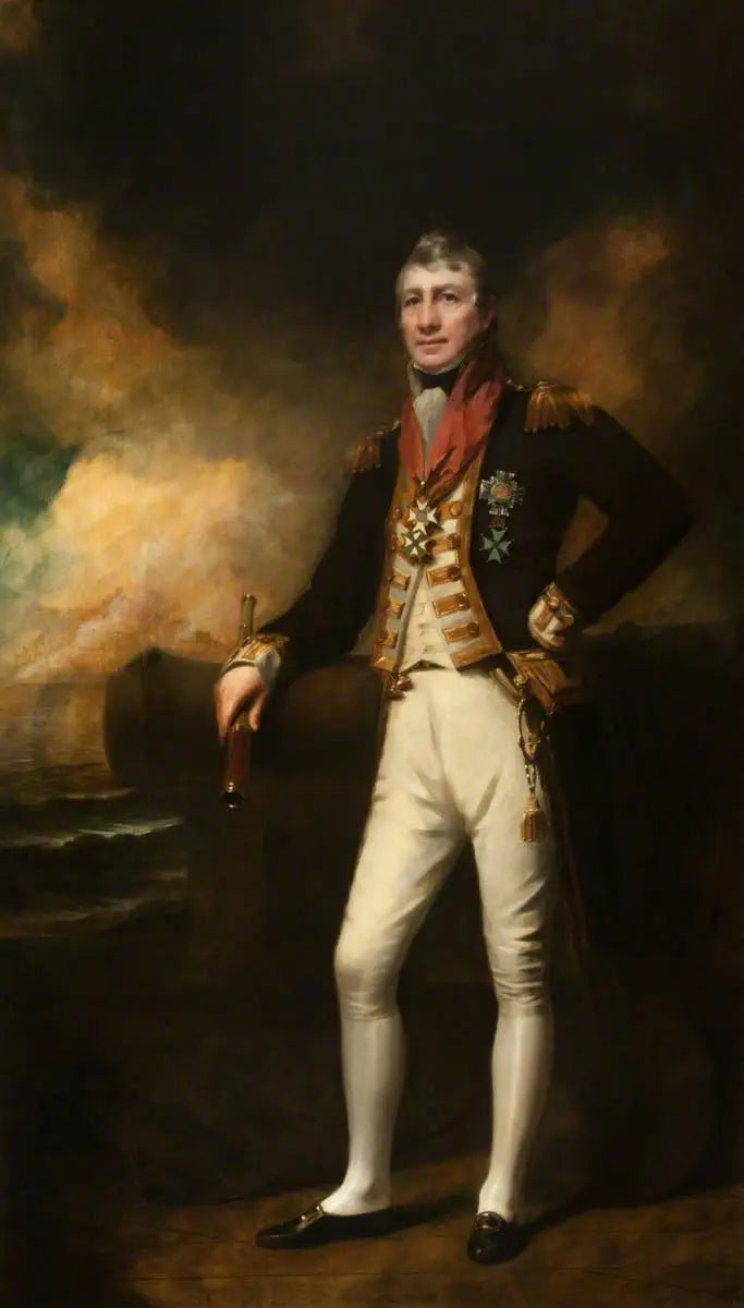 제독 Sir David Milne (1763–1845) - Henry Raeburn