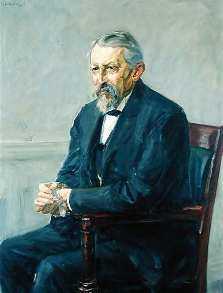 Portrait du zoologiste Hermann Strebel - Max Liebermann