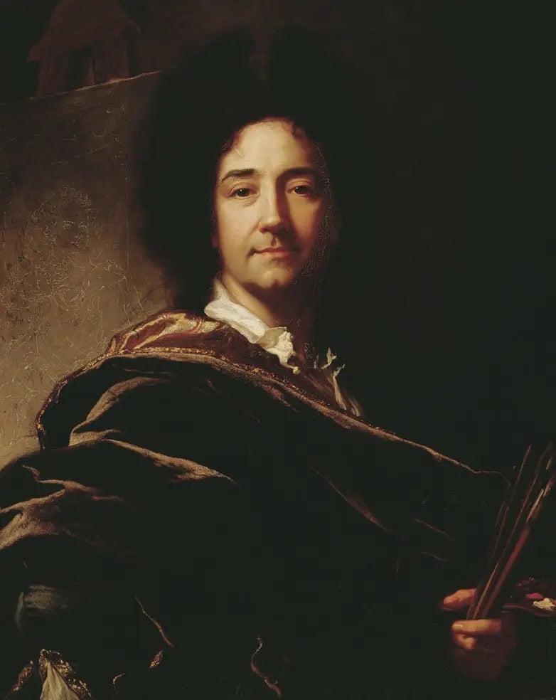 Autoportrait - Hyacinthe Rigaud - Alpha Reproduction