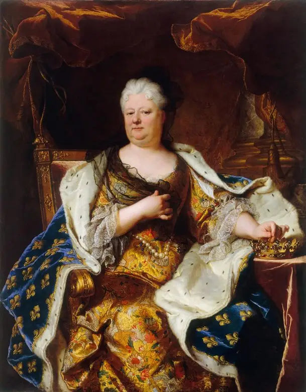 Charlotte-Élisabeth de Bavière - Hyacinthe Rigaud - Alpha Reproduction