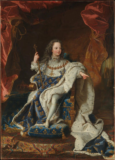 Louis XV de France enfant - Hyacinthe Rigaud - Alpha Reproduction