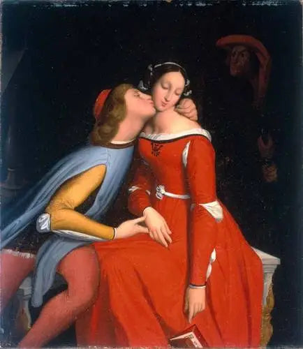 Paolo et Francesca - Jean-Auguste-Dominique Ingres - Alpha Reproduction