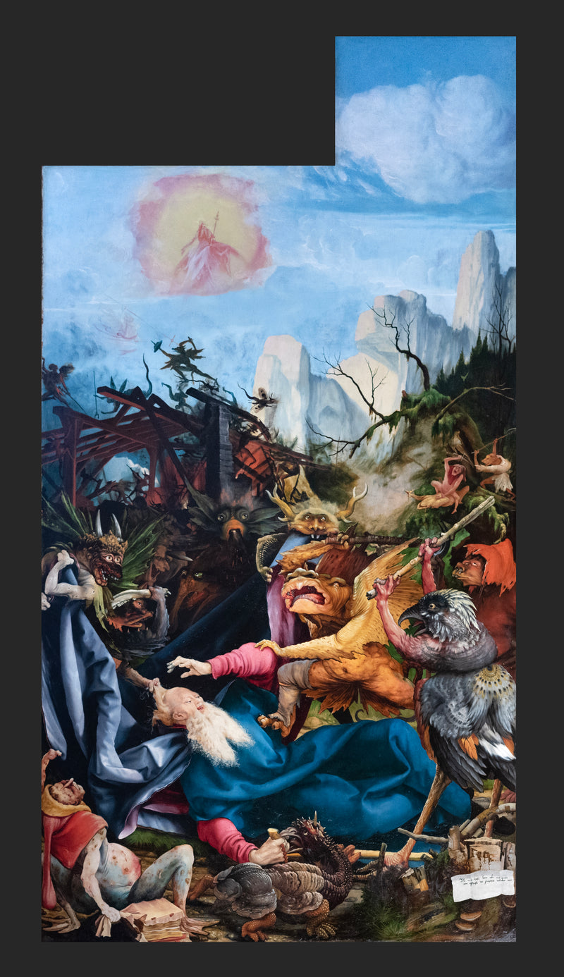 성 안토니오의 유혹 - 마티아스 그뤼네발드