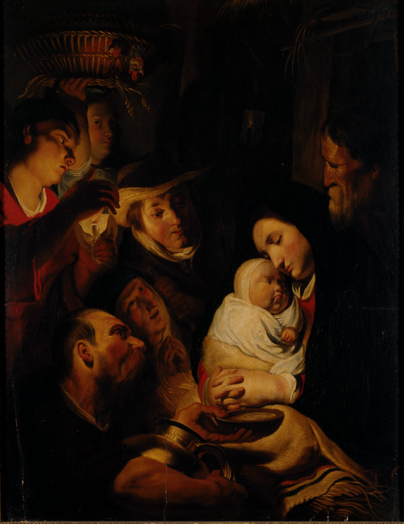 L'Adoration des bergers. - Jacob Jordaens1