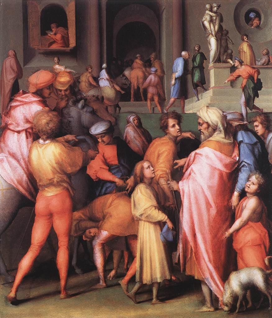 Joseph vendu à Potiphar - Pontormo