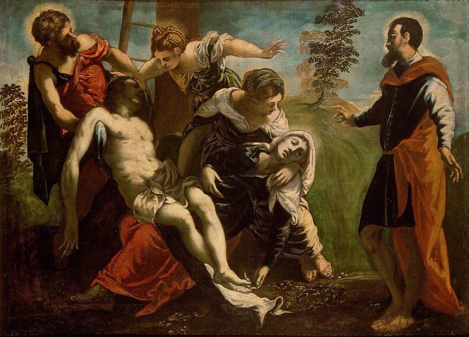 Descente de la Croix - Jacopo Tintoretto