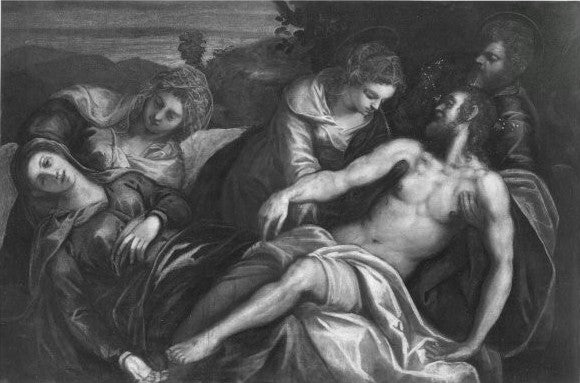 Mise au tombeau du Christ - Jacopo Tintoretto