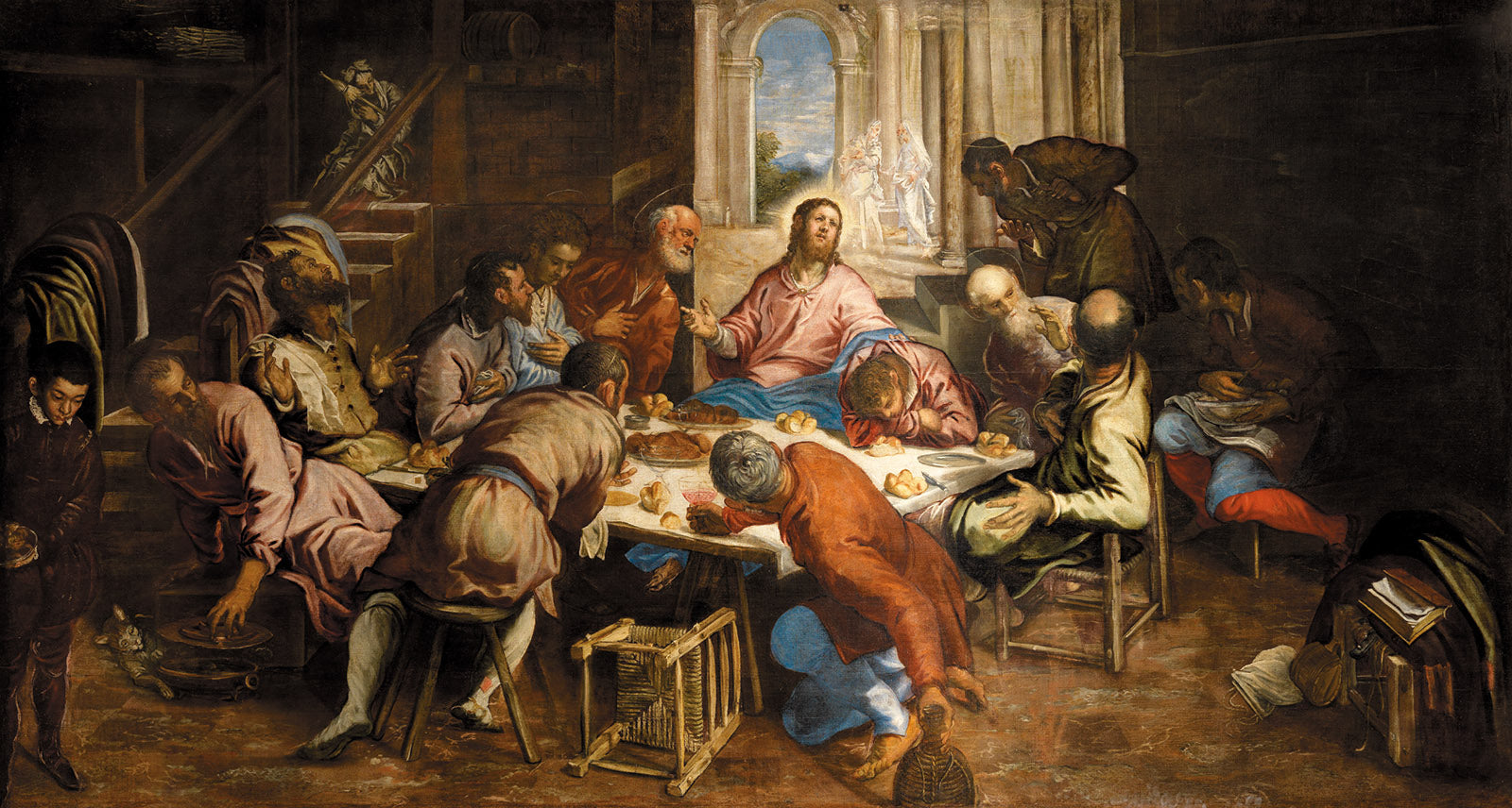 La Cène - Jacopo Tintoretto