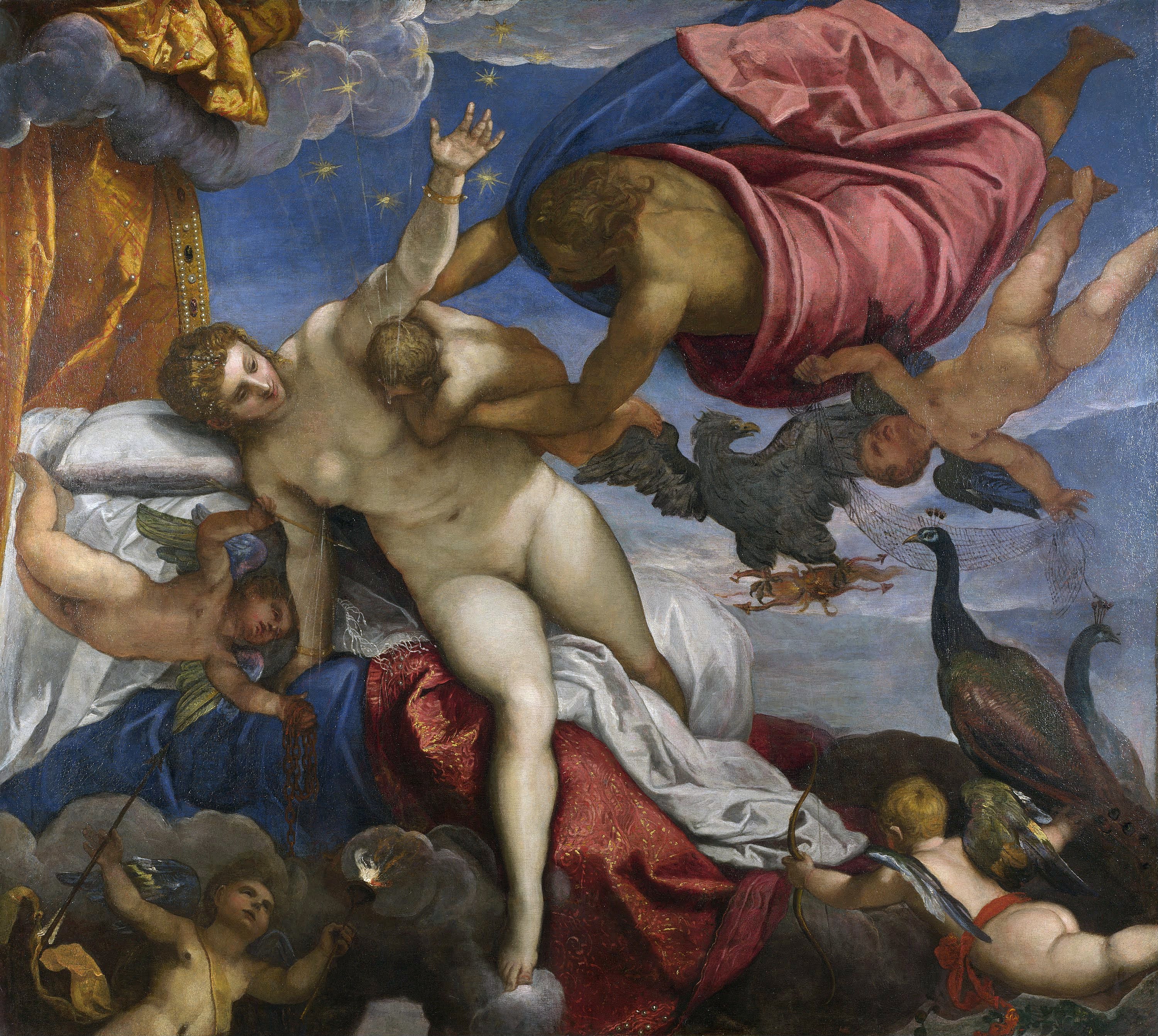 L'Origine de la Voie lactée - Jacopo Tintoretto