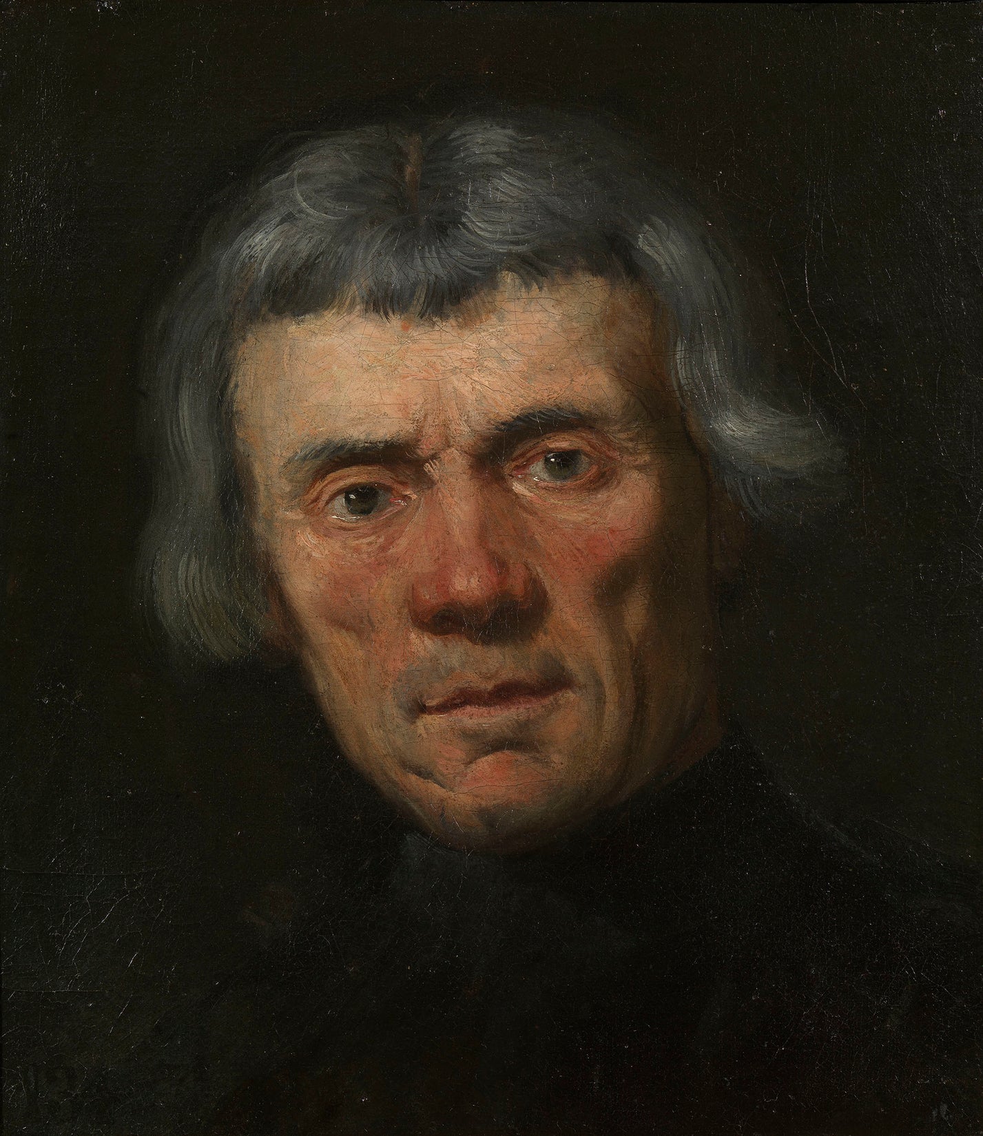 Tête d'homme (étude de portrait) - Jacopo Tintoretto